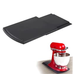 Bruvoalon Kitchen Appliance Sliding Tray, Slider for Coffee Pot, Coffee Maker, Toaster, KitchenAid Mixer, Blenders and Air Fryer, Coutertop with Rolling Wheels (1 Pack)