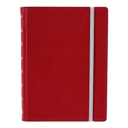 Filofax Contemporary Collection, Refillable Notebook, A5 Size, 112 Ruled, Repositionable Pages, 56 Sheets, Burgundy (B115121U)