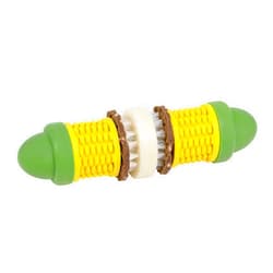 PetSafe Busy Buddy Cravin' Corn - Adjustable Slow Feeder Toy with Refillable Treat Rings - Cleans Teeth & Gums, Cures Boredom & Slows Down Eating Habits - Small/Medium- for Dogs 25-50 lb