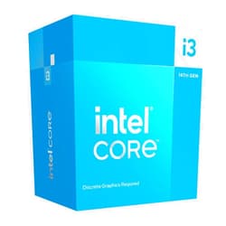 Intel Core i3-14100F Desktop Processor 4 cores (4 P-cores + 0 E-cores) up to 4.7 GHz