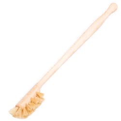 REDECKER Horsehair Drinking Bottle Brush with Beechwood Handle, 13-3/4-inches - Natural Wooden Bottle Brush - Made in Germany