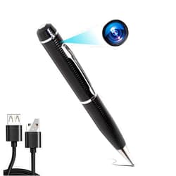 SUSZAVSS Spy Camera Pen, HD 1080P Secret Camera Hidden Mini Cam, Video and Photo Pocket Cam Pen with Camera for Business Home and School