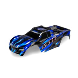 Traxxas 8918A Traxxas Body, Maxx V2, blue (painted, decals applied)