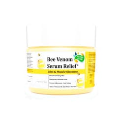 SimpliWell 4OZ 1PCS Bee Venom Joint & Muscle & Bone Max Cream, Fast Acting, for Back, Neck, Hand, Feet, Knee, Muscle, Shoulder, Topical, Wrist, Elbow, Hip, Nerve, Plantar, Ankle, Foot, Arnica, vitamin B6, MSM