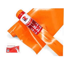 Rvinyl 3M 680 Orange Reflective 14 1ft x 1ft Scotchlite Reflective Vinyl Film Roll Sheet for Crafts and Signs
