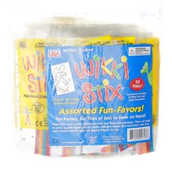 Wikki Stix Fun Paks, Contains 50 Individual paks! Great for Parties, Travel, classrooms, Award/incentives, Restaurants and Christmas Gift Giving, Made in The USA
