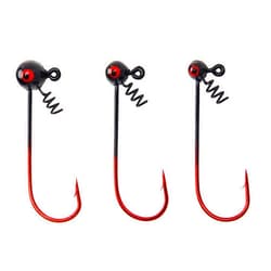 Shaddock Fishing Bass Football Head Jigs, Shaky Head Jig Hooks with Screw Lock Wacky Fishing Jigs Worm Bait Jigs Swimbait Hooks for Bass Walleye Crappie Trout