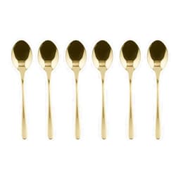 Sambonet - Confezione Regalo 6 Cucchiaini Moka Taste Pvd Champagne