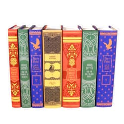 Juniper Books Harry Potter Boxed Set: House Mashup Edition | 7-Volume Hardcover Book Set with Custom Designed Dust Jackets published by Scholastic | J.K. Rowling | Includes All 7 Harry Potter Books