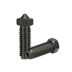 Rirsoasy 2 Pack Hardened Steel Nozzles, High Temperature Resistance nozzles for Anycubic Kobra 2/Kobra 2 Neo/Kobra 2 Pro/Kobra 2 Plus/Kobra 2 Max (0.4mm)