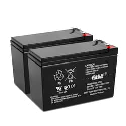 Casil CA1270 12V 7AH Battery for Alarm System - First Alert ADT Battery Replacement, High Capacity Lead Acid Alarm Battery, Ideal for Home Alarm System, Fire Alarm, First Alert, ADT Panel (2 Pack)