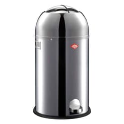 WESCO Kickmaster 180 634-41 Pedal Bin Stainless Steel