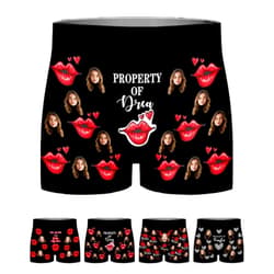 Artstars Personalized Boxers for Men, Custom Face Funny Underwear Boxers Briefs, Customized Gift for Him Boyfriend Husband