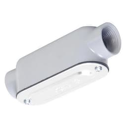 TayMac RLC050 Threaded C Type Conduit Body, Die Cast Aluminum, Stamped Steel Cover, 1/2-Inch