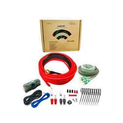 AgClover 8 Gauge Amp Wiring Kit, 100% OFC Oxygen Free Copper Complete Amplifier Wire Installation Kit- Make Connections and Brings Power to Car Home and Marine Audio Systems