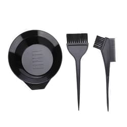 Dioche 3 PCS Professional Salon Hair Coloring Dyeing Kit New Version Hair Dye Brush and Bowl Set - Dye Brush & Comb/Mixing Bowl/Tint Tool, Perfect Tools for Hair Tint Dying Coloring Applicator