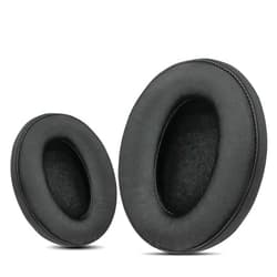 Krone Kalpasmos Large Oval Replacement Ear Pads for ATH M50X / M40X / SteelSeries Arctis/HyperX Cloud & Alpha/Sony MDR-7506 Compatible with Many More Headphones