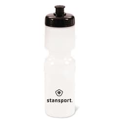 Stansport Bike Bottle 26 Ounces (214-26), Clear/Black