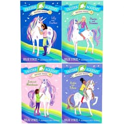 By Julie Sykes (Author), Lucy Truman (Author) NEW SET! Unicorn Academy Nature Magic Series 4 Books Set