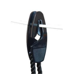 Fastfender – Sail Black- The Original Single Handed Fender Hanger - Made from UV Resistant Plastic - Sold in Pairs