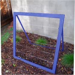 Terra Trellis Mira Garden Trellis Regular (Kumquat Orange) - Terra Trellis