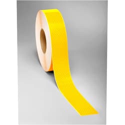 3M(TM) Diamond Grade(TM) Flexible Prismatic School Bus Marking Series 973-71NL Yellow, 1 in x 50 yd