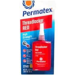 Permatex 27140 High Strength Threadlocker Red, 36 ml