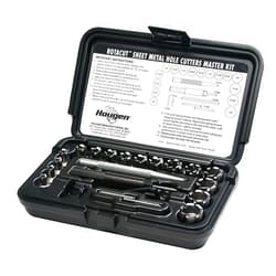 Hougen 11085 RotaCut Hole Cutter Master Kit - Fractional 21 Piece, 1/4 to 3/4