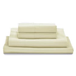 MyPillow Giza Dreams Sheets, 100% Certified Giza Egyptian Cotton Sheets - Deep Pocket Sheets, Sateen Weave, Bed Sheets Set [Queen, Taupe]