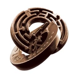 BePuzzled | Labyrinth Hanayama Metal Brainteaser Puzzle Mensa Rated Level 5, for Ages 12 and Up