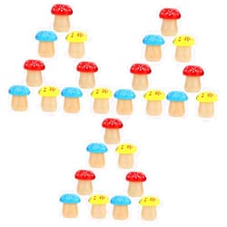 FOYTOKI 9 Pcs Mushroom Kaleidoscope Prizes for Child Kaleidoscopes Classic Kaleidoscope Toy Kaleidoscope Rotating Kaleidoscope Toy 3D Mirror Lens Kaleidoscope Toys Wooden