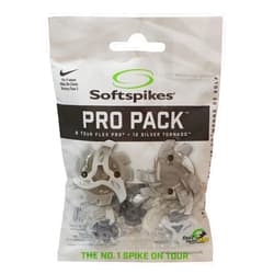 Softspikes - Replacement Spikes for Nike Tour Victory 3 - Tour Flex Pro/Tornado Pro Pack - 18 Count, Transclucent/White