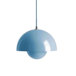 SiMbae Flower Bud Chandelier Light Fixtures Farmhouse Modern Indoor Chandelier Pendant Light Fixtures for Kitchen Island Dining Room Living Room Foyer Entryway,Blue