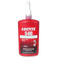 Loctite 540 Core Plug Sealants, 250 mL Bottle, Blue