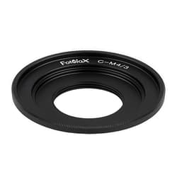 Fotodiox Lens Mount Adapter Compatible with C-Mount CCTV/Cine Lenses on Micro Four Thirds Mount Cameras