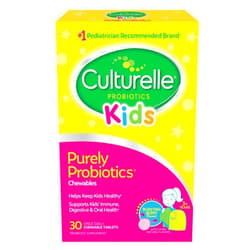 Culturelle Health & Wellness Daily Probiotic 30 Count & Kids Chewable Daily Probiotic 30 Count