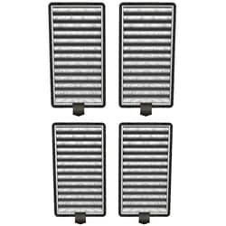 Fette Filter -DSTx HEPA + Carbon Premium Filter Replacement Compatible with Clarifion DSTx Mini Personal Air Purifiers - Pack of 4