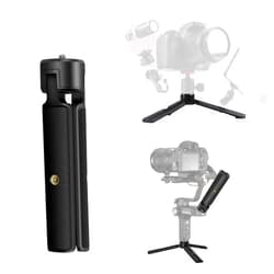 Akeipho Mini Tabletop Tripod for Gimbal/DSLRs, Desktop Tripod Stand Handle Grip for DJI Ronin S/SC, Zhiyun Weebill S/Smooth, Osmo Mobile with Extended 1/4