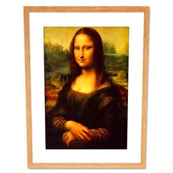The Art Stop 9x7 '' DA VINCI MONA LISA OLD MASTER PAINTING FRAMED ART PRINT F97X479