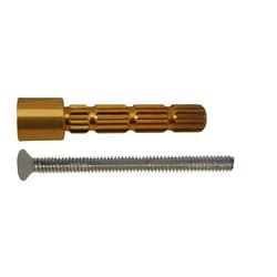 ALITZ Extension Stem Repair Compatible with Gerber Shower Tub Valve Brass Trim kit Brass Chrome Valve Cartridge Wall 10/24 Screw 2.5 inches Cut to The Desired Length May Require