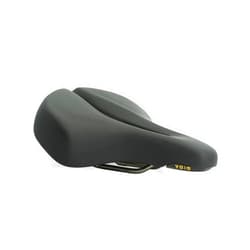 Selle Royal Vaia Relaxed,Bike Saddle for Long Rides On Mixed Terrain, Black, One Size