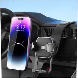 Oumaga Car Phone Holder, Thick Case & Heavy Phone Friendly, Phone Holders for Your Car, Bendable Memory Titanium Alloy for Dashboard, Car Phone Holders for iPhone & Android Smartphone