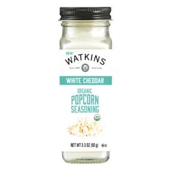 Watkins Gourmet Organic White Cheddar Popcorn Seasoning, 3.3 oz