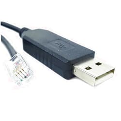 Sinforcon USB to RJ9 Control Cable for iOptron Equatorial Telescope with FTDI Chip Console Cable for Mounts Like iEQ30 Pro, Smart EQPro, ZEQ25GT, ZEQ25, CEM60, CEM25p, and ASCOM Driver