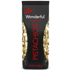 Wonderful Pistachios In Shell, Sweet Chili Flavored Nuts, 14 Ounce Bag, Protein Snacks, Gluten Free, Healthy Snack