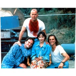 Generic Pulp Fiction (1994) Bruce Willis, Maria de Medeiros, Quentin Tarantino, Roger Avary 10x8 Photo