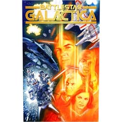 By Dan Abnett (Author), Andy Lanning (Author), Alex Ross (Artist), Cezar Razek (Artist) & 1 more Battlestar Galactica Volume 1: Memorial (BATTLESTAR GALACTICA (ONGOING) TP)