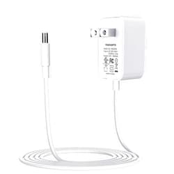 Smays Power Cord Replacement for Graco DuetSoothe, Simple Sway Swing, Glider LX, DuoGlider, Sweetpeace, 5V Baby Swing Charger White