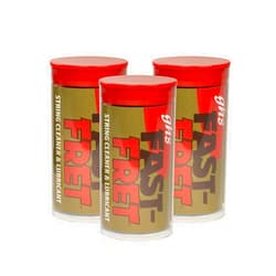 GHS Strings GHS Fast Fret – String Cleaner & Lubricant for Electric, Acoustic & Bass Guitars – Long-Lasting Tone, Smooth Playability, Reduces Finger Noise, Protects Strings & Fingerboards - Model: A87-3 PACK