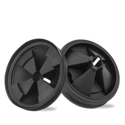 Ullnosoo Garbage Disposal Splash Guard, 2 Pack Upgraded EPDM Rubber 3 3/8